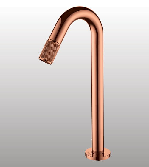 Tall Brass Basin Tap Mouth Operated – Aquant India